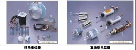 傾角電位器、直線型電位器
