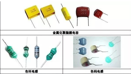 金屬化聚酯膜電容、色環(huán)電感、色碼電感